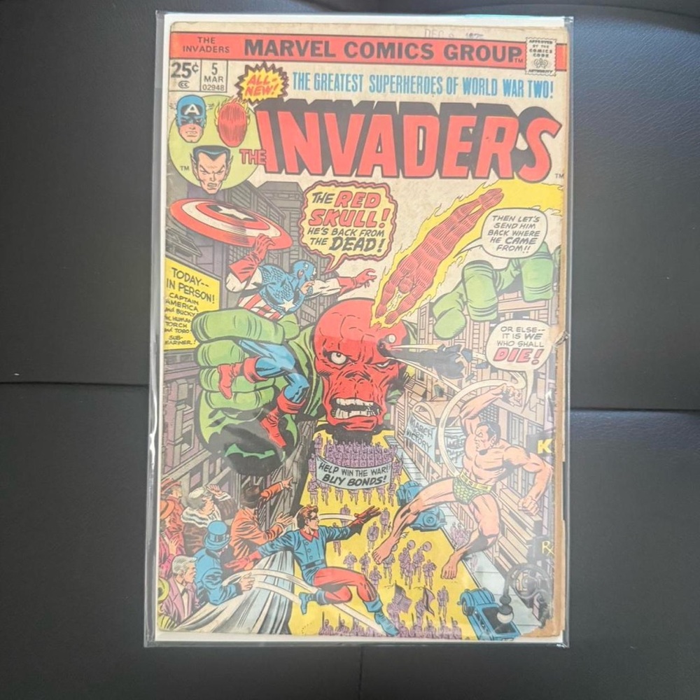 Invaders #5 (1976) - Marvel Comics
